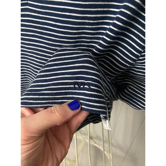 Michael‎ Kors Men's Navy Polo Tee - Picture 3 of 3